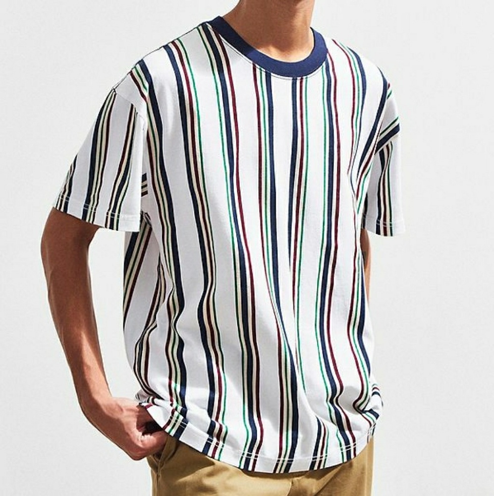 UO Dillon Vertical Stripe Tee
